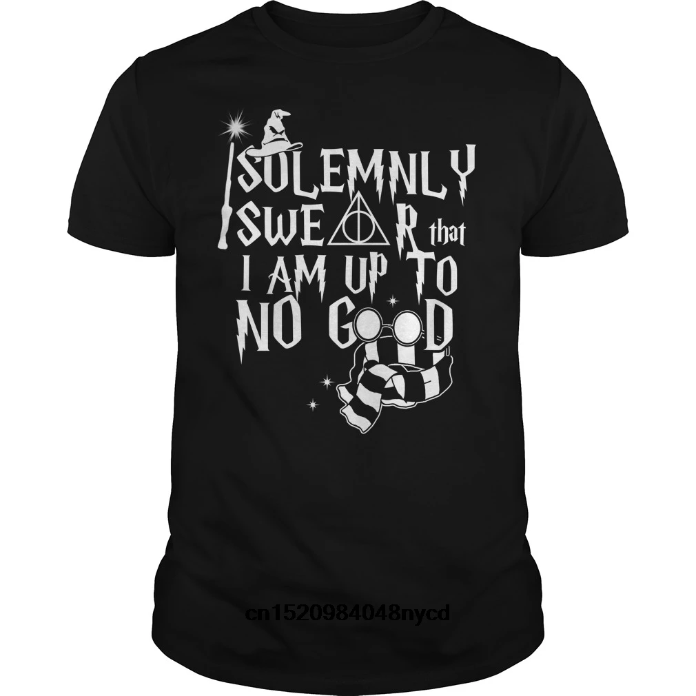 Возьмите Забавные футболки Я торжественно клянусь im до no good 2018 модная футболка