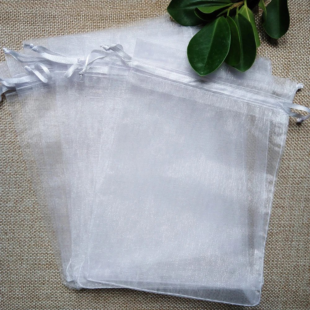 100pcs/lot 11x16 13x18 15x20 17x23cm Jewelry Bag Drawstring Organza Bags Wedding Party Christmas Gift Packaging Pouch Bags
100pcs/lot 11x16 13x18 15x20 17x23cm Jewelry Bag Drawstring Organza Bags Wedding Party Christmas Gift Packaging Pouch Bags