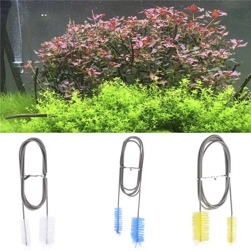 155cm Flexible Cleaning Tube Ended Double Brush Aquarium Filter Pump Pipe Hose Shrimp Aquarium Fish Tank Cleaner Accessories
155cm Flexible Cleaning Tube Ended Double Brush Aquarium Filter Pump Pipe Hose Shrimp Aquarium Fish Tank Cleaner Accessories