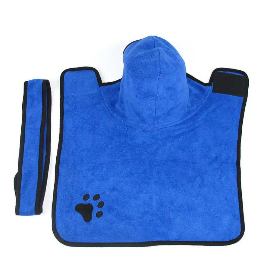 New Pet Bathrobe Fast Dry Pet Bath Towel Quickly Absorbing Water Bath Robe for Dog and Cat Blue XS S M L XL
New Pet Bathrobe Fast Dry Pet Bath Towel Quickly Absorbing Water Bath Robe for Dog and Cat Blue XS S M L XL