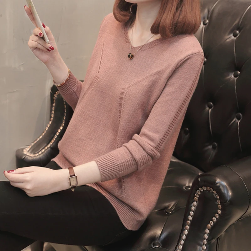 Chic early autumn net red sweater autumn 2019 new V collar early autumn gentle wind sweater blouse long sleeve
Chic early autumn net red sweater autumn 2019 new V collar early autumn gentle wind sweater blouse long sleeve