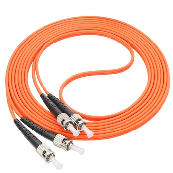 5PCS /Lots Fiber Optical Patch Cord ST-ST Multimode 50/125um Duplex ST/UPC-ST/UPC fiber optic patch cord
5PCS /Lots Fiber Optical Patch Cord ST-ST Multimode 50/125um Duplex ST/UPC-ST/UPC fiber optic patch cord