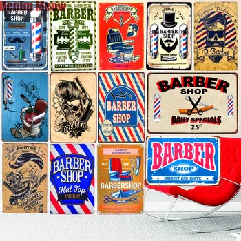 20x30cm BARBER Shop Vintage Metal Tin Signs Bar Cafe Decoration Plaque Shop Billboard Haircuts Wall Art Poster Home Stickers
20x30cm BARBER Shop Vintage Metal Tin Signs Bar Cafe Decoration Plaque Shop Billboard Haircuts Wall Art Poster Home Stickers