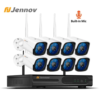 Jennov 8CH Audio Security Camera System Wifi Video Surveillance 2MP 1080P CCTV Camera System NVR Kit HDMI Night Vision IP Cam
Jennov 8CH Audio Security Camera System Wifi Video Surveillance 2MP 1080P CCTV Camera System NVR Kit HDMI Night Vision IP Cam