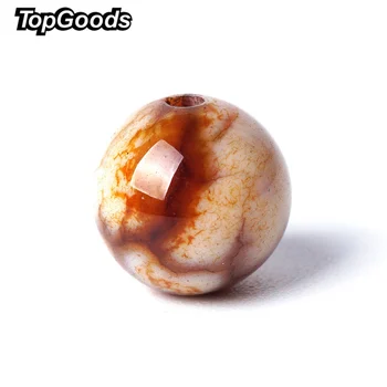 TopGoods Natural Crackle Agate Stone Beads Round Coffe Ice Cracked Stone for Bracelet Necklace Making Women Gemstone Jewelry
TopGoods Natural Crackle Agate Stone Beads Round Coffe Ice Cracked Stone for Bracelet Necklace Making Women Gemstone Jewelry