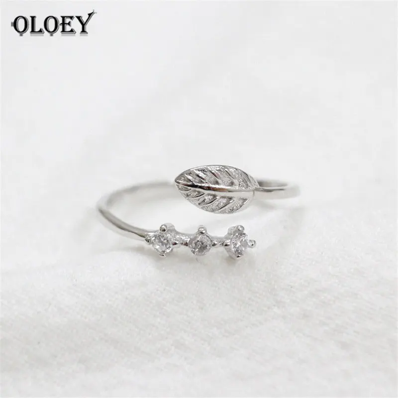 OLOEY Real 925 Sterling Silver Leaf /Bird Feather Ring Adjustable Wholesale Leave Rings 925-Sterling-Silver Ring Jewelry YMR260
OLOEY Real 925 Sterling Silver Leaf /Bird Feather Ring Adjustable Wholesale Leave Rings 925-Sterling-Silver Ring Jewelry YMR260