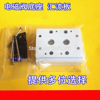 4V210-08 4V210 4V220 Solenoid Valves Air Exhaust Manifold 200M-2F Pneumatic Two Valve Plate Base Manifold With Fittings
4V210-08 4V210 4V220 Solenoid Valves Air Exhaust Manifold 200M-2F Pneumatic Two Valve Plate Base Manifold With Fittings