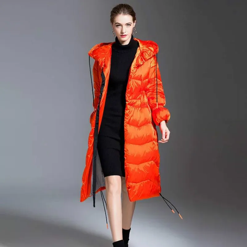 New Fashion Women's Duck Down Jackets European 2018 Winter Parka Female Warm Thickening Hooded Adjustable Waist Clothes High End
New Fashion Women's Duck Down Jackets European 2018 Winter Parka Female Warm Thickening Hooded Adjustable Waist Clothes High End