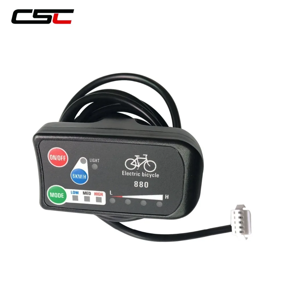 LED Display 24V 36V 48V Electric Bicycle KT LED LED880 ebike Control Panel Display Electric Bike Parts for KT Controller
LED Display 24V 36V 48V Electric Bicycle KT LED LED880 ebike Control Panel Display Electric Bike Parts for KT Controller