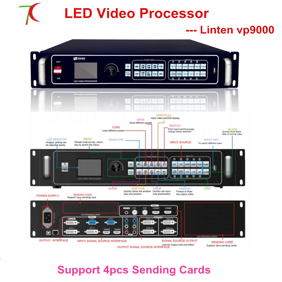 VP9000 video processor widely,ultra use for huge widely,ultra high definition led screen
VP9000 video processor widely,ultra use for huge widely,ultra high definition led screen