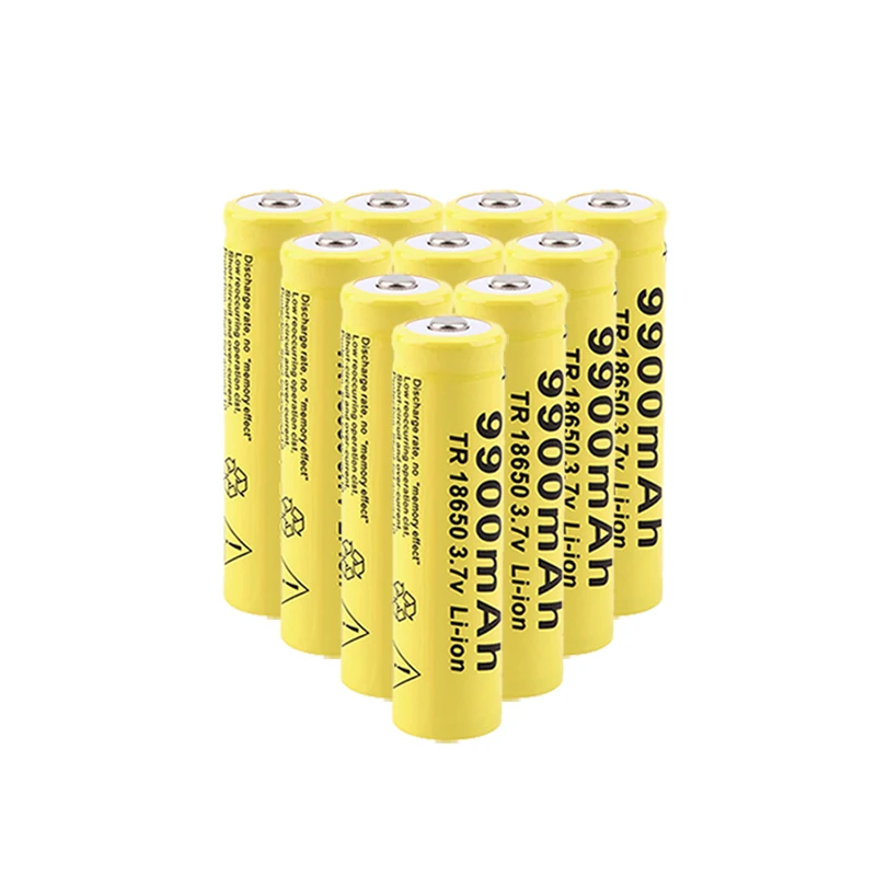 10/25pcs 18650 Battery 9900mAh 3.7V 18650 Rechargeable Battery Li-ion Lithium Bateria for LED Flashlight Torch Lithium Battery
10/25pcs 18650 Battery 9900mAh 3.7V 18650 Rechargeable Battery Li-ion Lithium Bateria for LED Flashlight Torch Lithium Battery