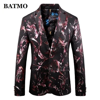 Batmo 2019 new arrival high quality printed casual blazers men,men's casual suits,printed men's jackets plus-size 916
Batmo 2019 new arrival high quality printed casual blazers men,men's casual suits,printed men's jackets plus-size 916