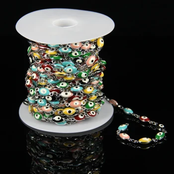 Colorful Fanshaped Edged Shape Glass Beads Chain,Lampwork Murano Glass Beads Plated Links Round Beads Pendants Bracelet Bulk
Colorful Fanshaped Edged Shape Glass Beads Chain,Lampwork Murano Glass Beads Plated Links Round Beads Pendants Bracelet Bulk