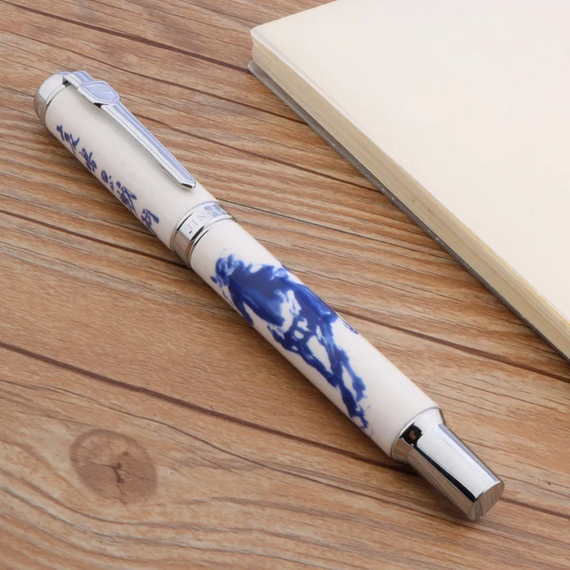 Hey my home】JINHAO calligraphy and white gift PEN