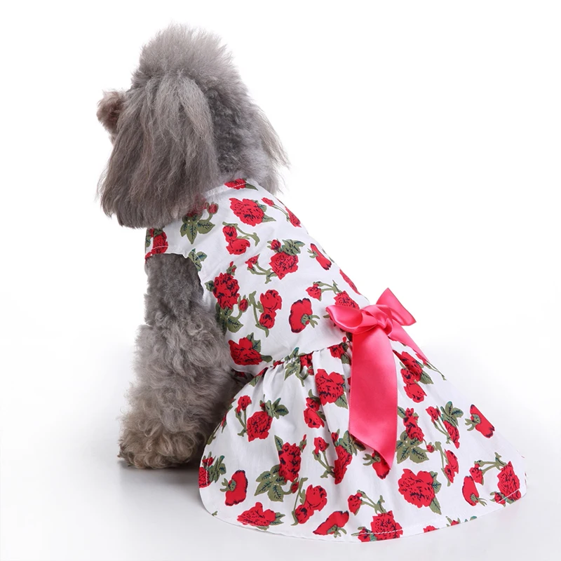 Flower design dog cat lady skirt pet wedding dress dog dresses for small large dogs dog blowknot princess 4 Sizes MQ-XZ295
Flower design dog cat lady skirt pet wedding dress dog dresses for small large dogs dog blowknot princess 4 Sizes MQ-XZ295