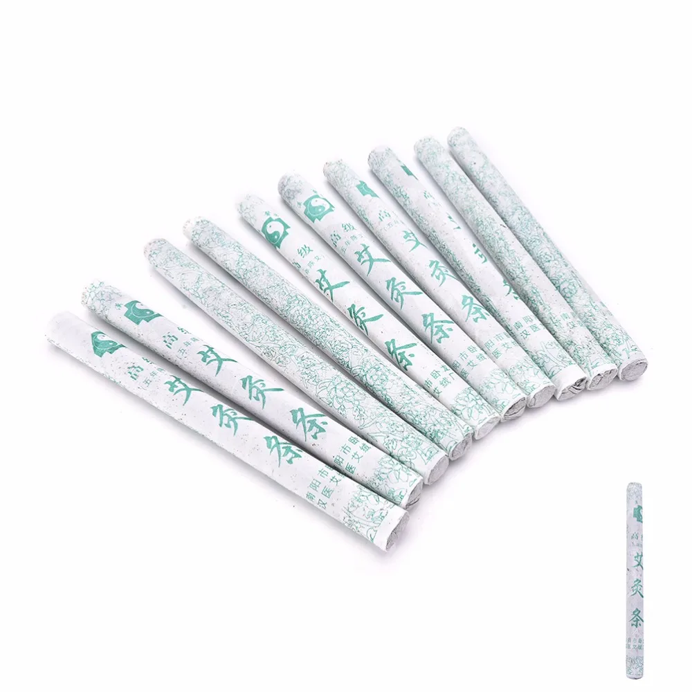 10Pcs 1.8*20CM Smokeless Moxa Sticks Moxibustion Moxa Roll Professional Massage Tool Easy To Use High quality and inexpensive
10Pcs 1.8*20CM Smokeless Moxa Sticks Moxibustion Moxa Roll Professional Massage Tool Easy To Use High quality and inexpensive