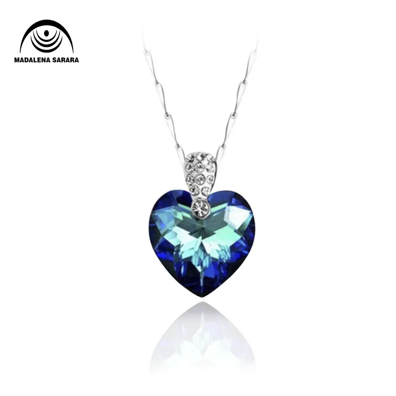 MADALENA SARARA AAAA CZ S925 sterling silver necklace female Korean Heart Style Chain necklace pink drill clavicle chain
MADALENA SARARA AAAA CZ S925 sterling silver necklace female Korean Heart Style Chain necklace pink drill clavicle chain