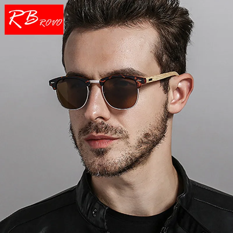 RBROVO 2018 Driving Polarized Sunglasses Men UV400 Square Mirror Bamboo Sun Glasses Retro High Quality Lunette De Soleil Homme
RBROVO 2018 Driving Polarized Sunglasses Men UV400 Square Mirror Bamboo Sun Glasses Retro High Quality Lunette De Soleil Homme