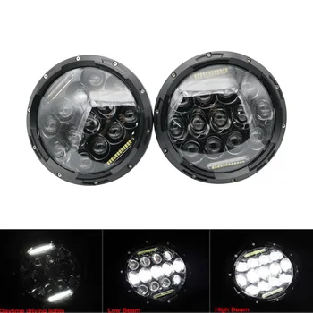 75W 7 inch Led Headlights Offroad H4 Angel Eye Hi/Lo Beam DRL Auto Headlight Kit for Lada 4x4 Niva Land Rover Jeep 2PCS
75W 7 inch Led Headlights Offroad H4 Angel Eye Hi/Lo Beam DRL Auto Headlight Kit for Lada 4x4 Niva Land Rover Jeep 2PCS