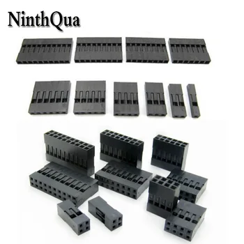 2.54mm Dupont Connector 2.54 mm Single / Double Row Plastic Shell Plug 1P 2P 3P 4P 5P 6P 7P 8P 9P 10P 12P 14P 16P 18P 20P
2.54mm Dupont Connector 2.54 mm Single / Double Row Plastic Shell Plug 1P 2P 3P 4P 5P 6P 7P 8P 9P 10P 12P 14P 16P 18P 20P