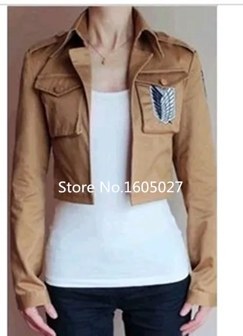 Attack on Titan Survey Legion Erwin Smith Levi Mikasa Ackerman Uniform Cloth Coat Cosplay Anime Costume S-XXL Free Shipping NEW
Attack on Titan Survey Legion Erwin Smith Levi Mikasa Ackerman Uniform Cloth Coat Cosplay Anime Costume S-XXL Free Shipping NEW