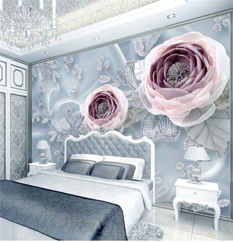 Customize Any Size 3D HD Interior Decoration Silk Lace Flower Luxury Wedding Room TV Background Wall Silk Painting Wallpaper
Customize Any Size 3D HD Interior Decoration Silk Lace Flower Luxury Wedding Room TV Background Wall Silk Painting Wallpaper
