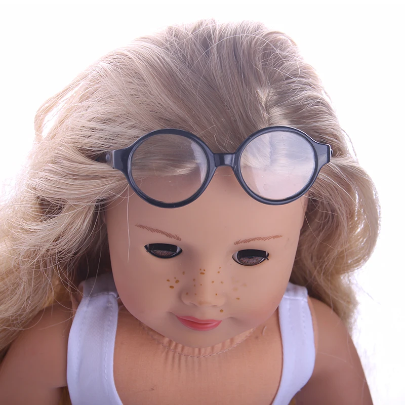 The 2018 new style black glasses suitable for 18 inch American dolls children gift/only sell glasses m66
The 2018 new style black glasses suitable for 18 inch American dolls children gift/only sell glasses m66