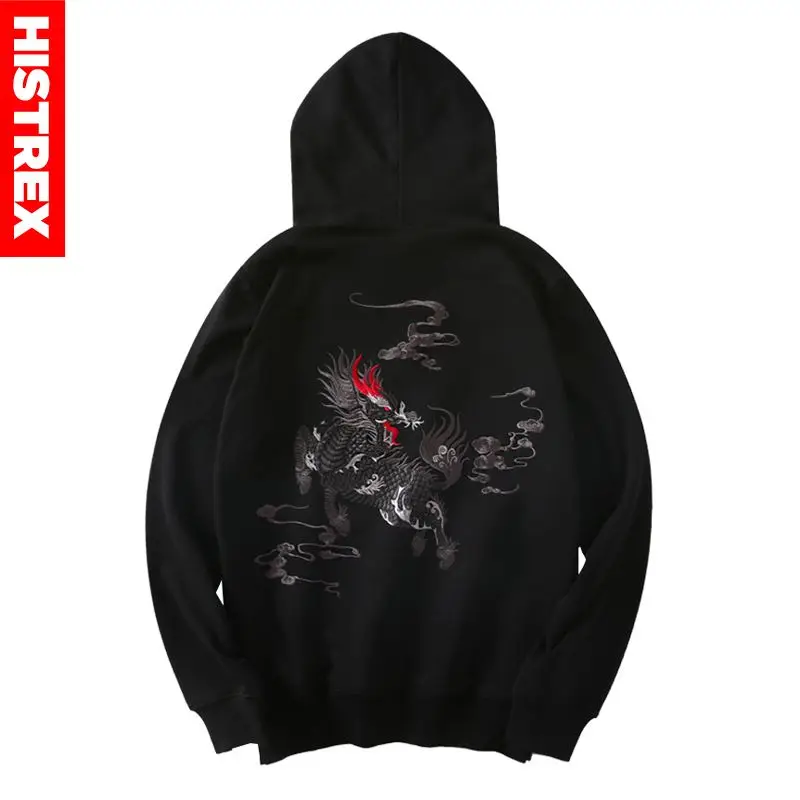 HISTREX Japanese Style Embroidery "Chinese Unicorn" 2019 Men Hoodies Mens Hooded Fashion 100% Cotton Harajuku Sweatshirt TH7Q4U#
HISTREX Japanese Style Embroidery "Chinese Unicorn" 2019 Men Hoodies Mens Hooded Fashion 100% Cotton Harajuku Sweatshirt TH7Q4U#