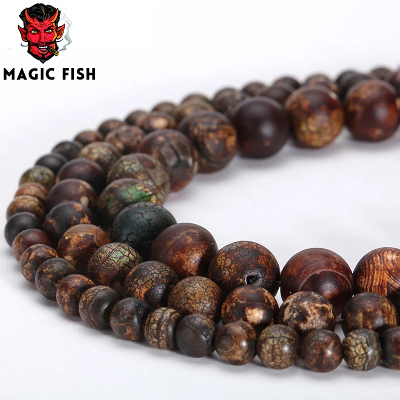 Magic Fish beads natural stone old brown litchi pattern 6mm 8mm 10mm bead for bracelet pulseira feminina oorbellen brincos pins
Magic Fish beads natural stone old brown litchi pattern 6mm 8mm 10mm bead for bracelet pulseira feminina oorbellen brincos pins