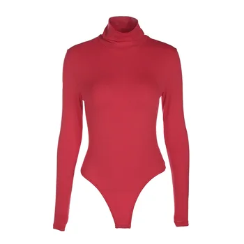 long sleeve high neck skinny bodysuit 2019 Spring Autumn women black White Red solid sexy Turtleneck body suit
long sleeve high neck skinny bodysuit 2019 Spring Autumn women black White Red solid sexy Turtleneck body suit