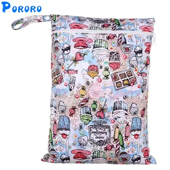 PUL Wet Bag Baby Waterproof Cloth Diaper Bag Single Pocket Zipper Print Reusable Baby Nappy Diaper Rubbish Wet Bag 30x40cm
PUL Wet Bag Baby Waterproof Cloth Diaper Bag Single Pocket Zipper Print Reusable Baby Nappy Diaper Rubbish Wet Bag 30x40cm