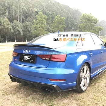 For Audi A3 Sedan Spoiler S3 RS3 2014-2017 High Quality Carbon Fiber Rear Roof Spoiler Lip Boot Trunk Spoiler Car Styling
For Audi A3 Sedan Spoiler S3 RS3 2014-2017 High Quality Carbon Fiber Rear Roof Spoiler Lip Boot Trunk Spoiler Car Styling