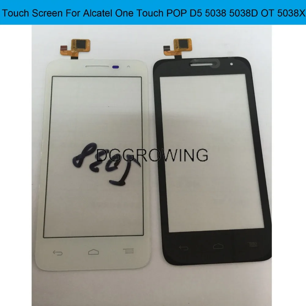 DGGROWING 1 PCS Black OEM High Quality Touch Screen Digitizer Sensor Panel Parts For Alcatel One Touch POP D5 5038D 5038 OT 5038
DGGROWING 1 PCS Black OEM High Quality Touch Screen Digitizer Sensor Panel Parts For Alcatel One Touch POP D5 5038D 5038 OT 5038