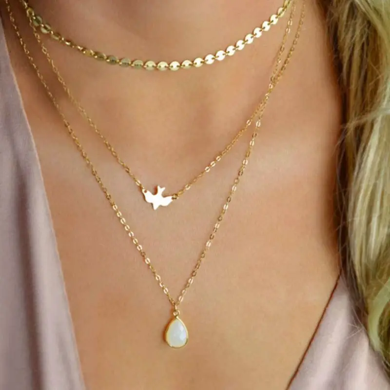 ZCHLGR 3Pcs/ Set Vintage Chain Virgin Mary Multilayer Pendant Long Chain Necklace Women Gold Necklace Set Simple Valentines Day
ZCHLGR 3Pcs/ Set Vintage Chain Virgin Mary Multilayer Pendant Long Chain Necklace Women Gold Necklace Set Simple Valentines Day
