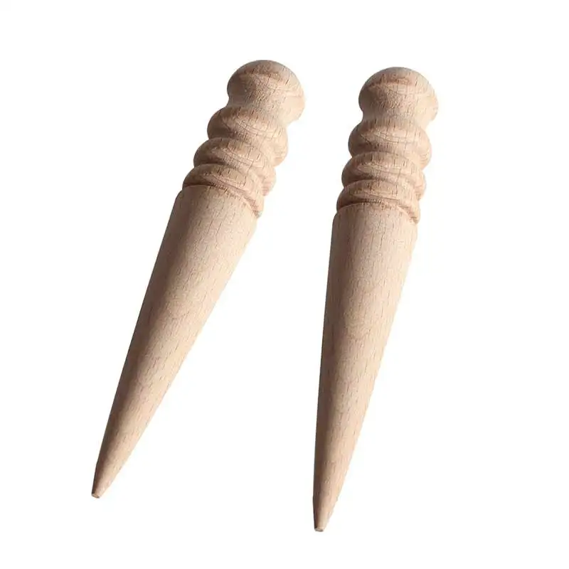 2pcs DIY Natural Solid Wood Leathercraft Tools Wood Edge Slicker Burnisher Set for Leather Working DC112
2pcs DIY Natural Solid Wood Leathercraft Tools Wood Edge Slicker Burnisher Set for Leather Working DC112