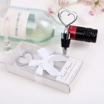 100PCS Free Shipping Heart Wine Stopper Wedding Favor Box Engagement Bachelorette Party Favour Elegent Wedding Gift For Guests
100PCS Free Shipping Heart Wine Stopper Wedding Favor Box Engagement Bachelorette Party Favour Elegent Wedding Gift For Guests