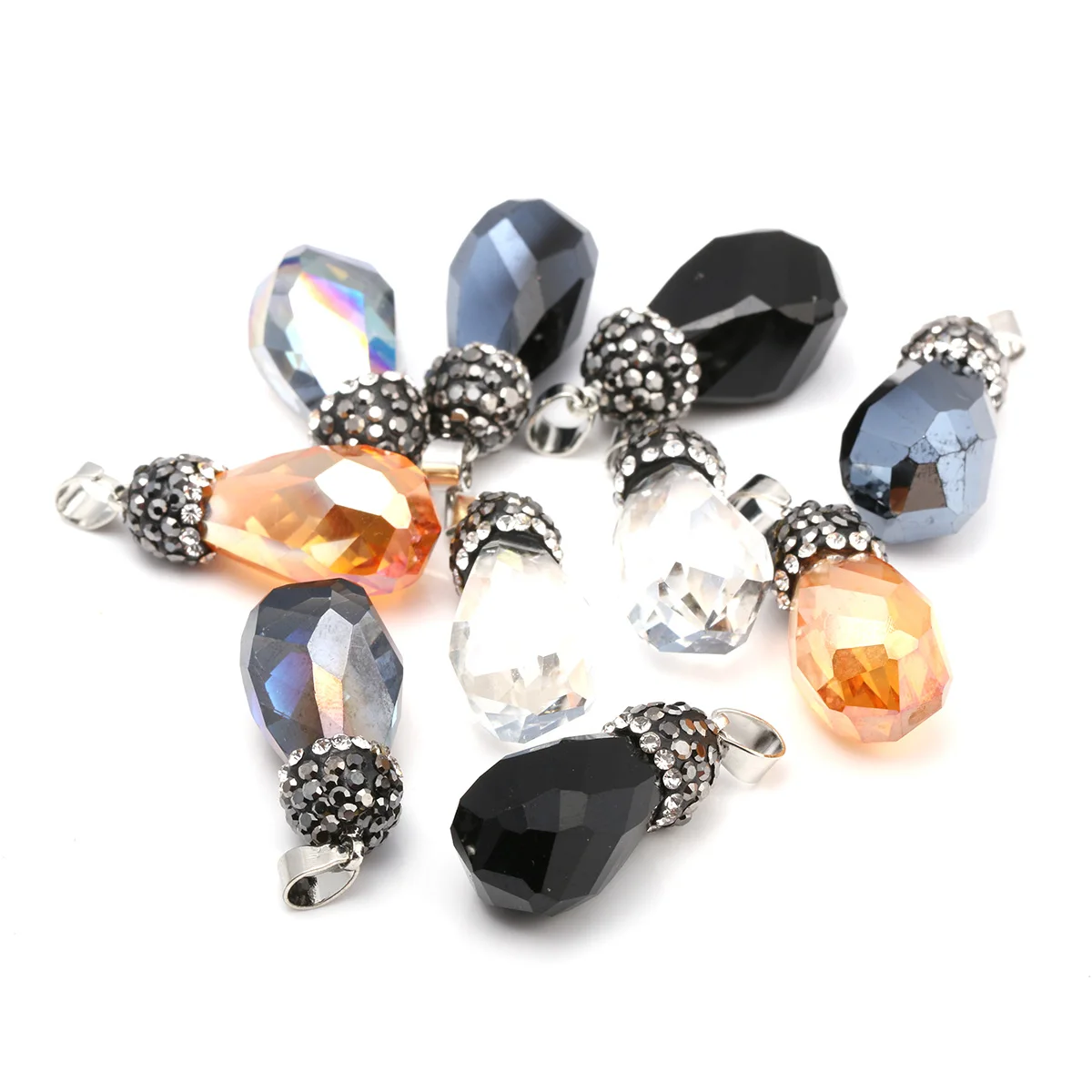Wholesale Natural Stone Quartz Pendants with Crystal Necklace Pendant for Jewelry Making DIY Necklace Size 35x12mm
Wholesale Natural Stone Quartz Pendants with Crystal Necklace Pendant for Jewelry Making DIY Necklace Size 35x12mm