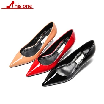 2018 Fashion Genuine Leather Brand Spring Shoe Strange Style Med Heel Pointed Toe Women Pumps Elegant Handmade Wedding Shoes
2018 Fashion Genuine Leather Brand Spring Shoe Strange Style Med Heel Pointed Toe Women Pumps Elegant Handmade Wedding Shoes