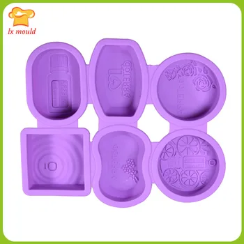 New product 6 even more mold DIY handmade soap mold silicone cake baking mould easy to take off the mold
New product 6 even more mold DIY handmade soap mold silicone cake baking mould easy to take off the mold