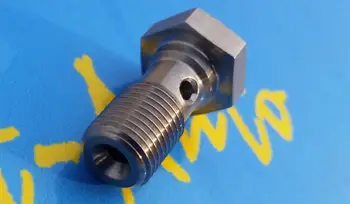 Stainless Steel M10 P1.0 M10 * 1.0 M10*1.0 20mm long banjo bolt for ptfe teflon brake hose end Fitting
Stainless Steel M10 P1.0 M10 * 1.0 M10*1.0 20mm long banjo bolt for ptfe teflon brake hose end Fitting