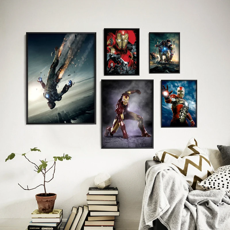 Iron Man Art Pictures animal canvas painting art Wall poster home decor print on canvas decoration for living room Army Superman
Iron Man Art Pictures animal canvas painting art Wall poster home decor print on canvas decoration for living room Army Superman
