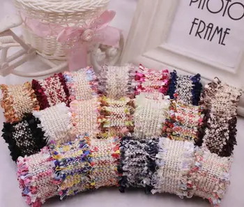 20Yard 2-3cm Colour Knitted Lace Fabric Trim Ribbon For Apparel Sewing Clothes Bridal wedding Doll Cap Hail Bow
20Yard 2-3cm Colour Knitted Lace Fabric Trim Ribbon For Apparel Sewing Clothes Bridal wedding Doll Cap Hail Bow