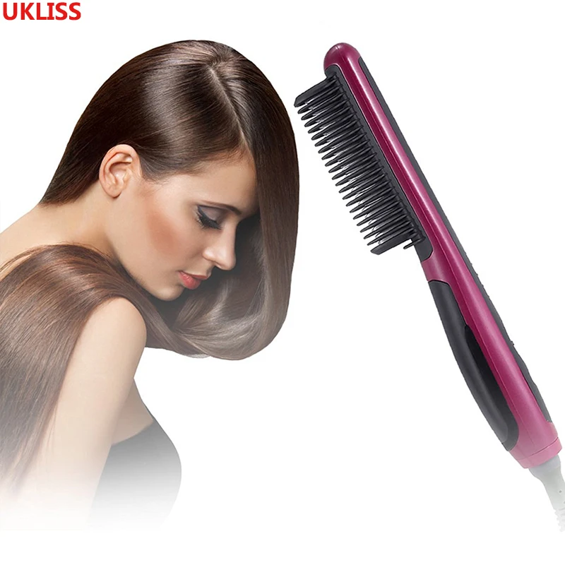 Multifunctional Hair Straightening Heat Hair Ceramic Curler Electric Straightener Hot Comb Hair Care for Men Beard Straightener
Multifunctional Hair Straightening Heat Hair Ceramic Curler Electric Straightener Hot Comb Hair Care for Men Beard Straightener