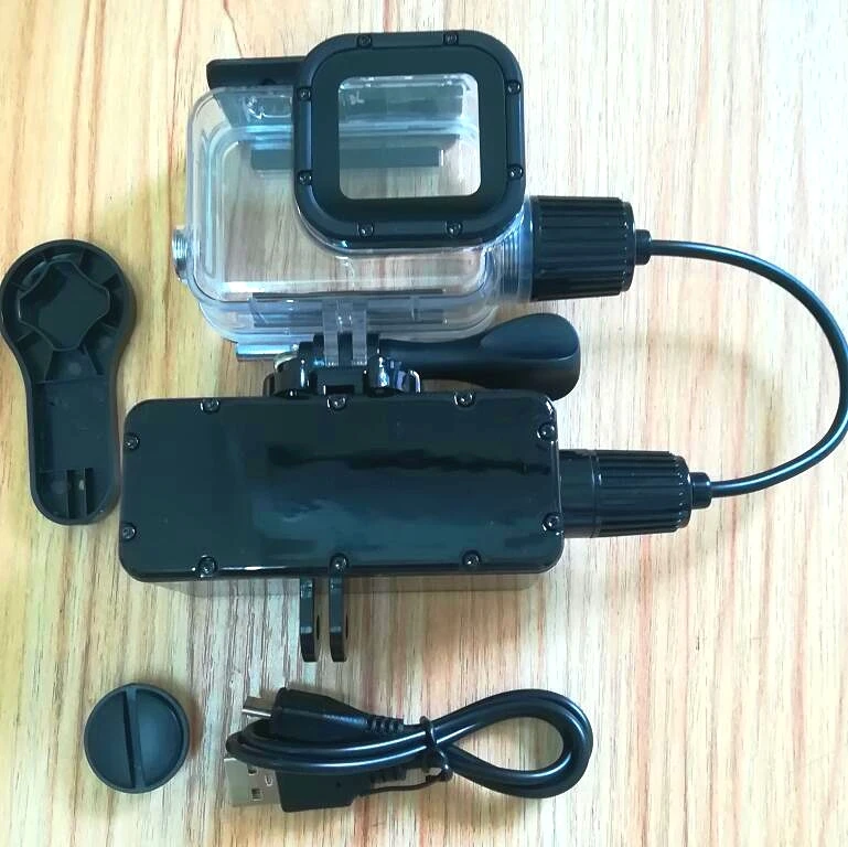 5200mAh Waterproof Power Bank Battery Charger Waterproof case for GoPro Hero 87643 Action Camera Gopro5 SJ8/6 Charging Shell/Box
5200mAh Waterproof Power Bank Battery Charger Waterproof case for GoPro Hero 87643 Action Camera Gopro5 SJ8/6 Charging Shell/Box