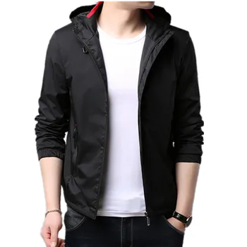 New 2019 Autumn winter brand jacket men thin jackets men casual lover jacket windbreaker hooded jacket coat zipper parka men Top
New 2019 Autumn winter brand jacket men thin jackets men casual lover jacket windbreaker hooded jacket coat zipper parka men Top