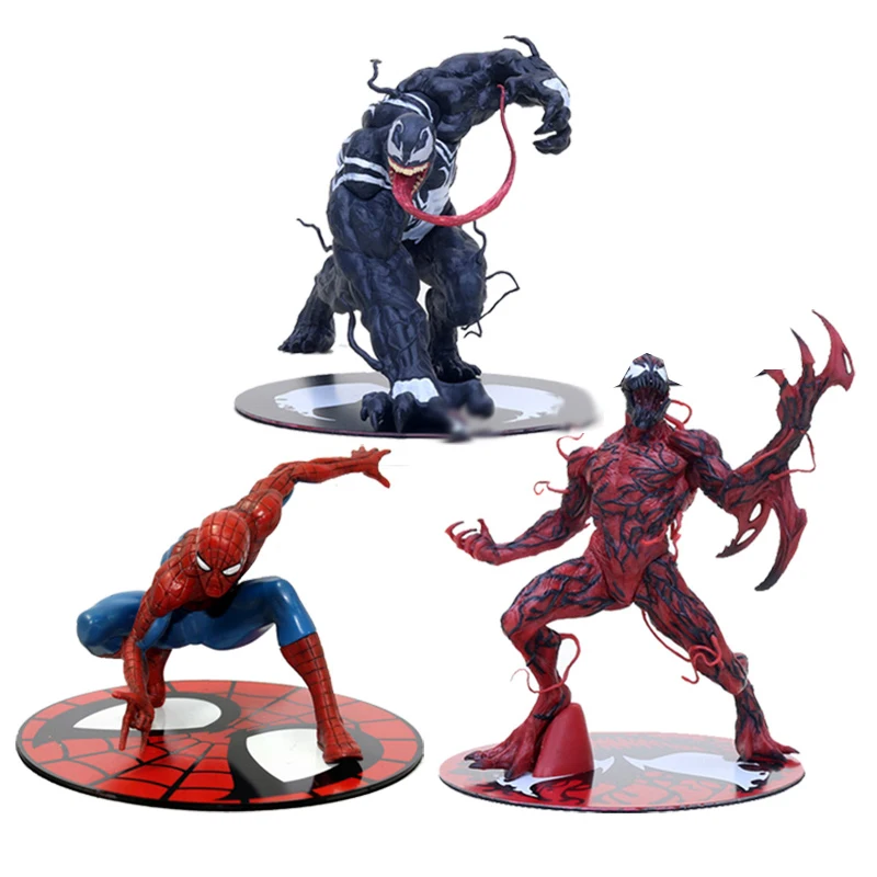 

ARTFX The Amazing Venom Red Carnage SpiderMan Miles Morales Spider-Man PVC Action Figure Collectible Model Toys Gift