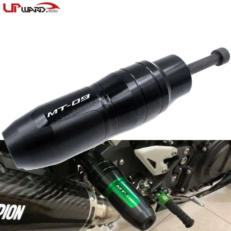 For YAMAHA MT-09 MT09 Tracer FZ-09 FZ09 Motorcycle Accessories CNC Frame Crash Pads Exhaust Sliders Crash Protector with logo
For YAMAHA MT-09 MT09 Tracer FZ-09 FZ09 Motorcycle Accessories CNC Frame Crash Pads Exhaust Sliders Crash Protector with logo