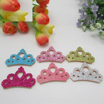 50pcs Kawaii Padded Gliter Crown Patches 3x4.5cm Appliques For Clothes Sewing and DIY headwear Decoration
50pcs Kawaii Padded Gliter Crown Patches 3x4.5cm Appliques For Clothes Sewing and DIY headwear Decoration