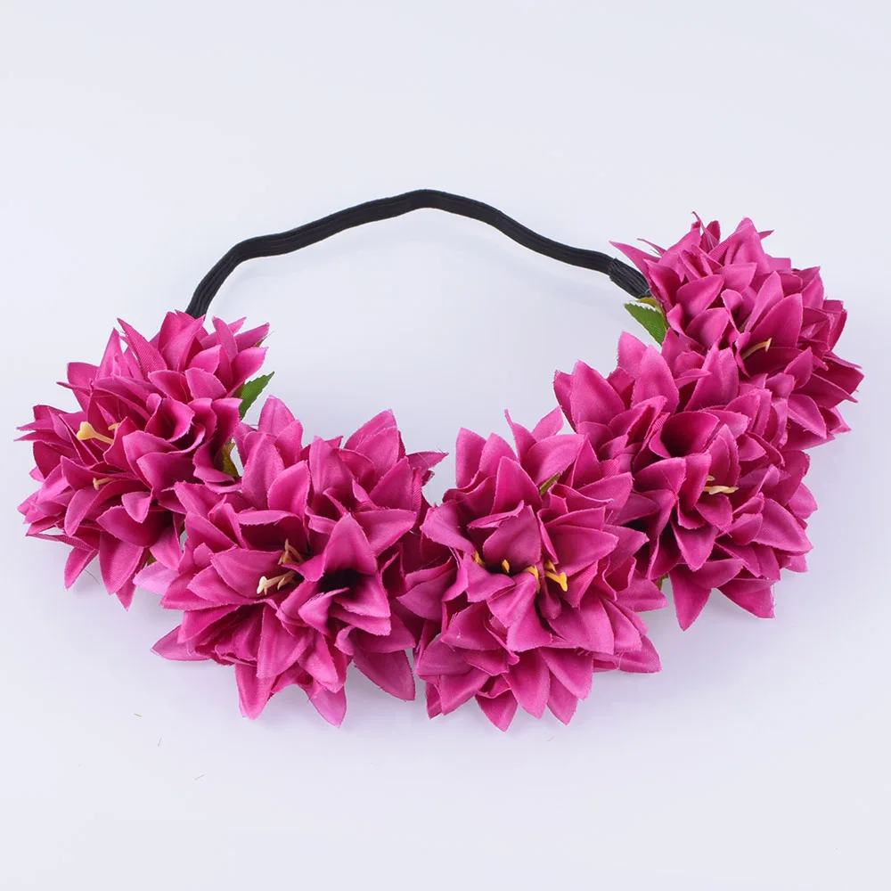 CXADDITIONS Chrysanthemum Headband Floral Flower Crown Bezel Hair Accessories Bands Bridesmaid Easter Girl Wedding Hairbands
CXADDITIONS Chrysanthemum Headband Floral Flower Crown Bezel Hair Accessories Bands Bridesmaid Easter Girl Wedding Hairbands