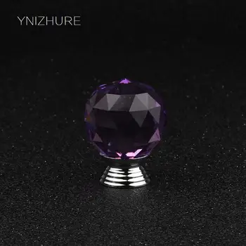 30mm 10pcs Purple Crystal Glass Knob Drawer Cabinet Dresser Furniture Hardware Accessories Knob Flashing DIY Decoration
30mm 10pcs Purple Crystal Glass Knob Drawer Cabinet Dresser Furniture Hardware Accessories Knob Flashing DIY Decoration